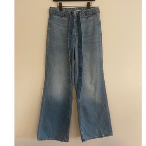 Wide Large High Waist Denim. Picture does not do justice.